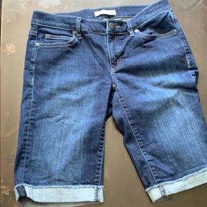 Loft denim shorts